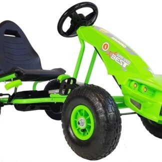 KART A PEDALES PARA NIÑOS DE 3 A 8 AÑOS, VERDE, A18 LE5342
